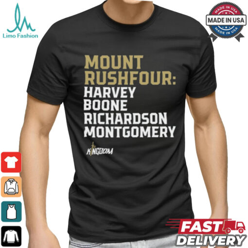 Mount Rushfour Harvey Boone Richardson Montgomery Tee Shirt