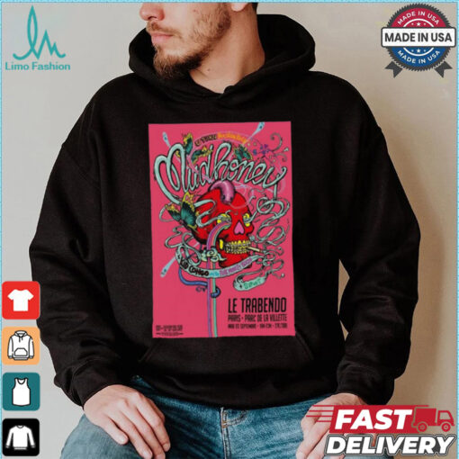 Mudhoney Le Trabendo Sept 03 2024 Paris Parc De Villette Poster Shirt