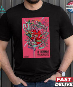 Mudhoney Le Trabendo Sept 03 2024 Paris Parc De Villette Poster Shirt