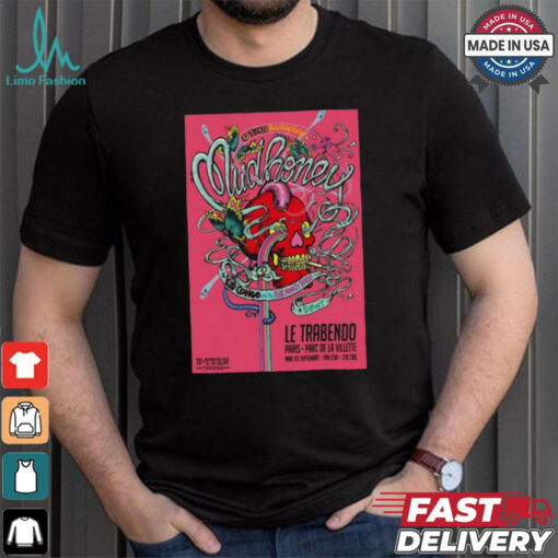 Mudhoney Le Trabendo Sept 03 2024 Paris Parc De Villette Poster Shirt