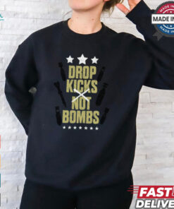 Mustafa Ali Drop Kicks Not Bombs Shirt