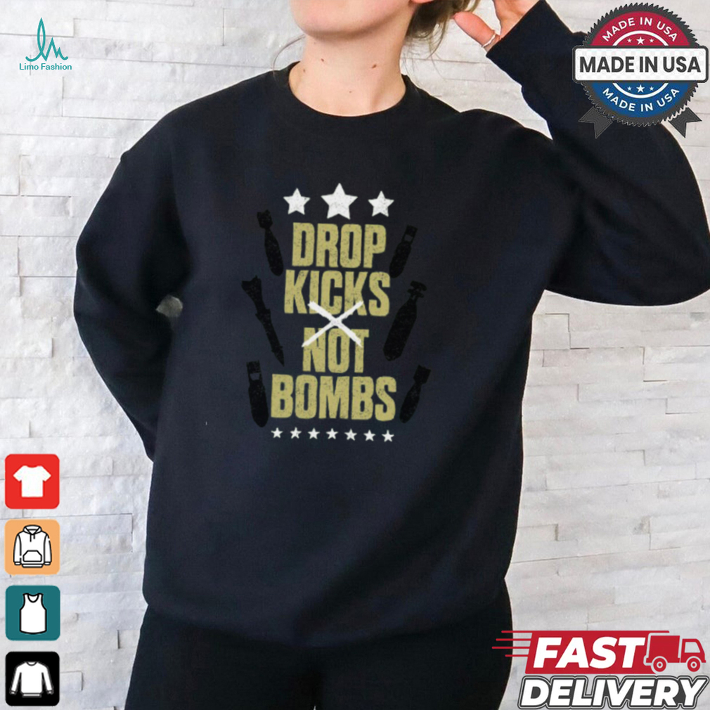 Mustafa Ali Drop Kicks Not Bombs Shirt Mustafa Ali Drop Kicks Not Bombs Shirt