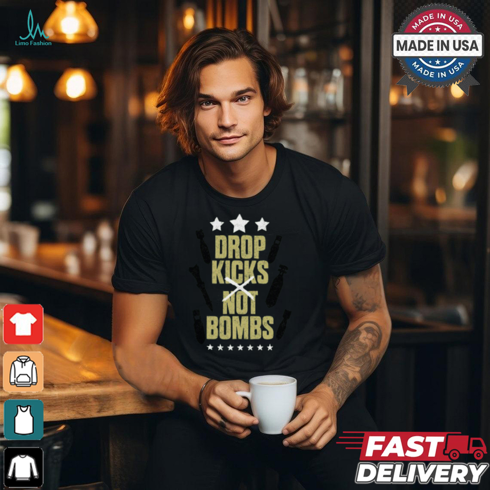 Mustafa Ali Drop Kicks Not Bombs Shirt Mustafa Ali Drop Kicks Not Bombs Shirt