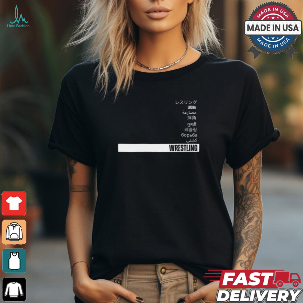 Mustafa Ali Wrestling Languages Shirt Mustafa Ali Wrestling Languages Shirt
