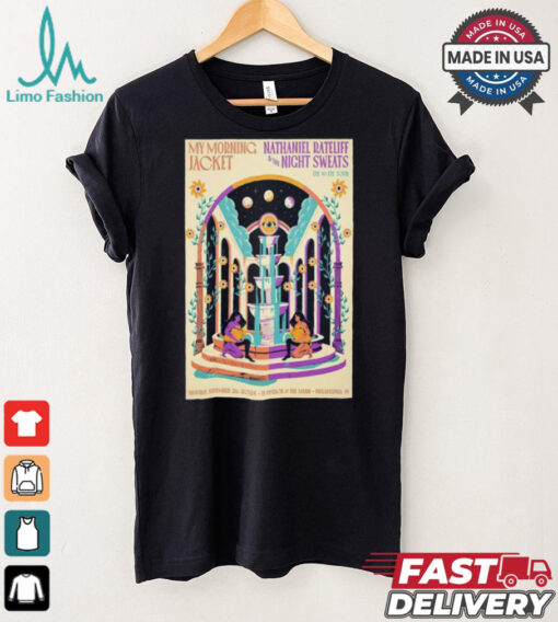 My Morning Jacket Sept 26 2024 TD Pavilion At the Mann In Philadelphia PA Tour t shirt
