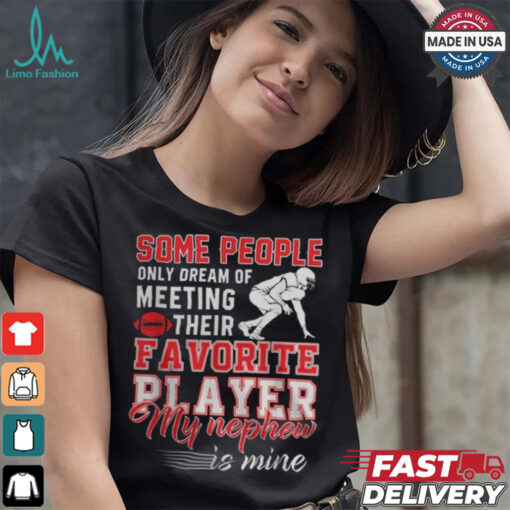 My Nephew Is My Favorite Football Player Aunt Uncle Women Graphic shirt
