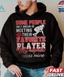 My Nephew Is My Favorite Football Player Aunt Uncle Women Graphic shirt