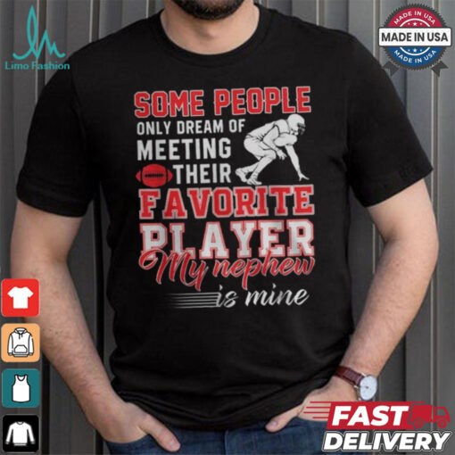 My Nephew Is My Favorite Football Player Aunt Uncle Women Graphic shirt