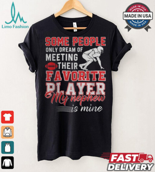 My Nephew Is My Favorite Football Player Aunt Uncle Women Graphic shirt