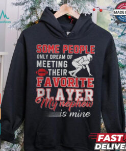 My Nephew Is My Favorite Football Player Aunt Uncle Women Graphic shirt