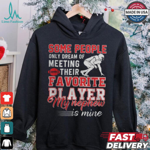 My Nephew Is My Favorite Football Player Aunt Uncle Women Graphic shirt