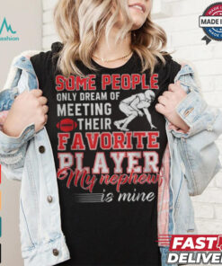 My Nephew Is My Favorite Football Player Aunt Uncle Women Graphic shirt