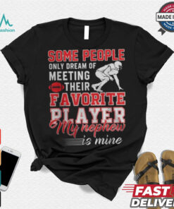 My Nephew Is My Favorite Football Player Aunt Uncle Women Graphic shirt