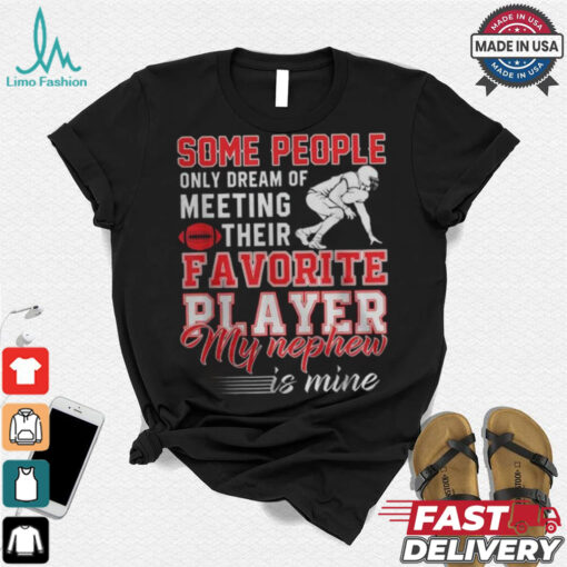 My Nephew Is My Favorite Football Player Aunt Uncle Women Graphic shirt