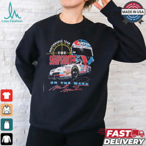 NASCAR 1995 Mark Martin ‘Sharp Shooter’ All Over T Shirt USA Made shirt