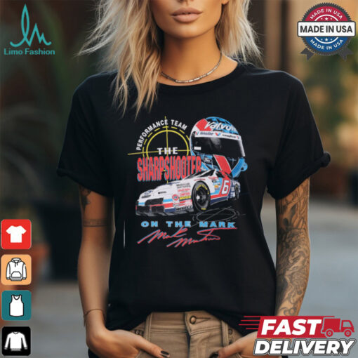 NASCAR 1995 Mark Martin ‘Sharp Shooter’ All Over T Shirt USA Made shirt