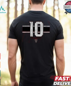 NC State Kevin Concepcion 10 Stripe Shirt