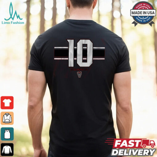 NC State Kevin Concepcion 10 Stripe Shirt