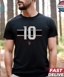 NC State Kevin Concepcion 10 Stripe Shirt