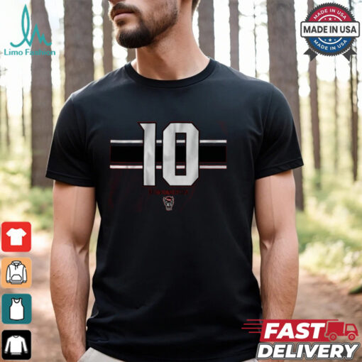 NC State Kevin Concepcion 10 Stripe Shirt