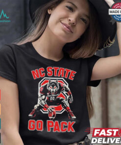 NC State Wolfpack Football Go Pack Mascot shir