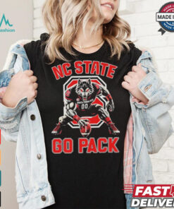 NC State Wolfpack Football Go Pack Mascot shir