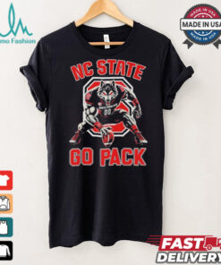 NC State Wolfpack Football Go Pack Mascot shir
