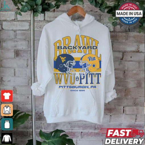 NCAA 2024 Backyard Brawl Pittsburgh Panthers Vs West Virginia Pittsburgh, PA Since 1895 t shirt