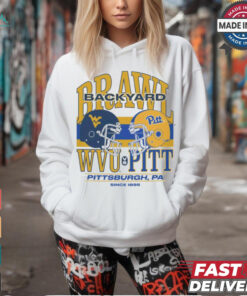 NCAA 2024 Backyard Brawl Pittsburgh Panthers Vs West Virginia Pittsburgh, PA Since 1895 t shirt
