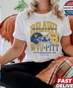 NCAA 2024 Backyard Brawl Pittsburgh Panthers Vs West Virginia Pittsburgh, PA Since 1895 t shirt