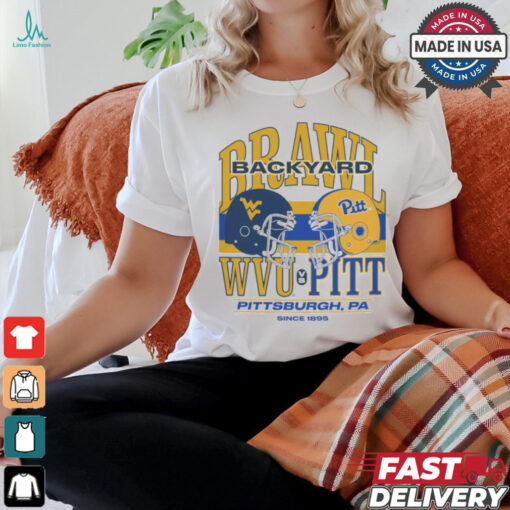 NCAA 2024 Backyard Brawl Pittsburgh Panthers Vs West Virginia Pittsburgh, PA Since 1895 t shirt