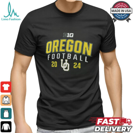 NCAA Men’s Oregon Ducks Green Football Schedule T Shirt