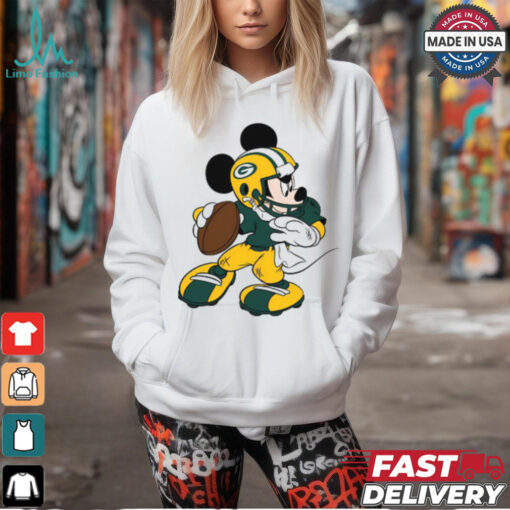 NFL Green Bay Packers Mickey Mouse T Shirt