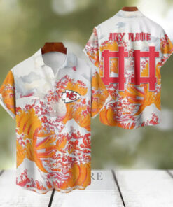 NFL Kansas City Chiefs Football Special Great Wave Hawaiian Shirt