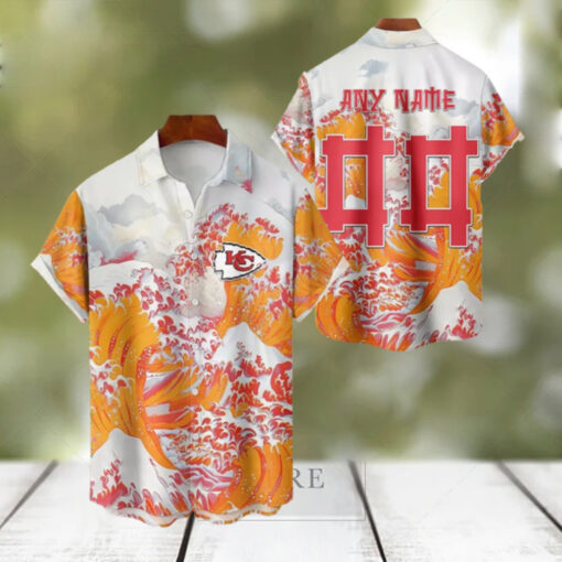 NFL Kansas City Chiefs Football Special Great Wave Hawaiian Shirt