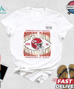 NFL Kansas City Chiefs Super Bowl LVIII Champions February 11 2024 t shirt