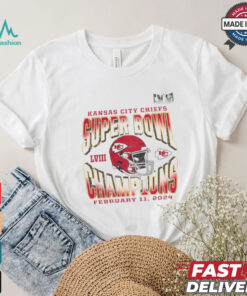 NFL Kansas City Chiefs Super Bowl LVIII Champions February 11 2024 t shirt