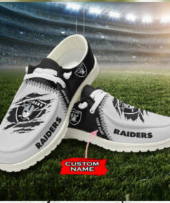 NFL Las Vegas Raiders – Hey Dude Shoes