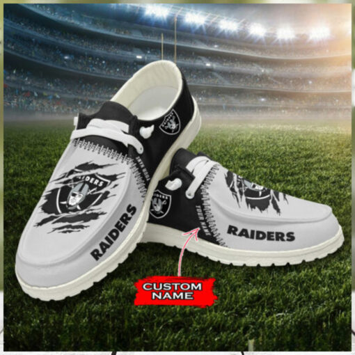 NFL Las Vegas Raiders – Hey Dude Shoes