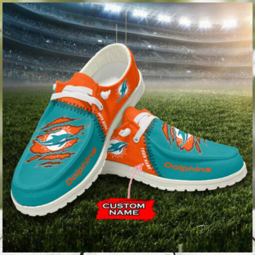 NFL Miami Dolphins – Hey Dude Shoes