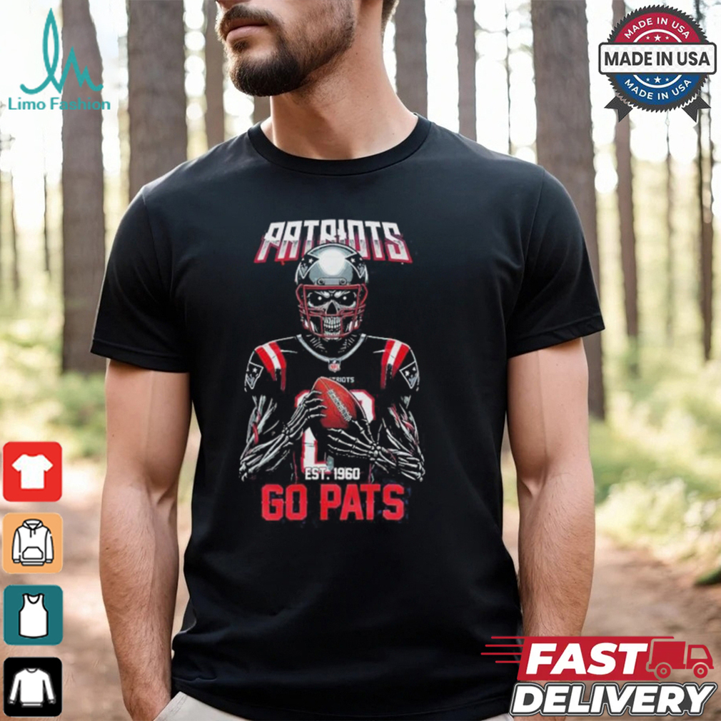 NFL New England Patriots EST 1960 Go Pats T Shirt NFL New England Patriots EST 1960 Go Pats T Shirt