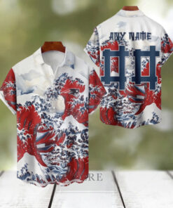 NFL New England Patriots Football Special Great Wave Hawaiian Shirt