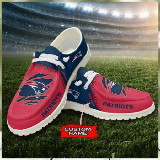 NFL New England Patriots – Hey Dude Shoes