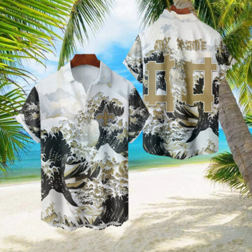 NFL New Orleans Saints Football Special Great Wave Hawaiian Shirt