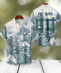 NFL Philadelphia Eagles Football Special Great Wave Hawaiian Shirt