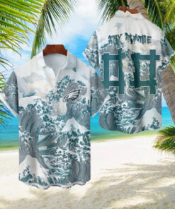 NFL Philadelphia Eagles Football Special Great Wave Hawaiian Shirt