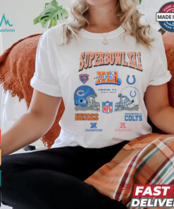 NFL Super Bowl XLI Bears Colts 2007 T Shirt