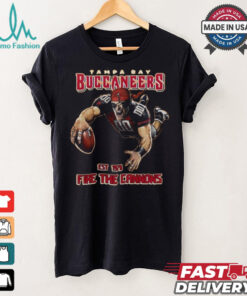 NFL Tampa Bay Buccaneers EST 1976 Fire The Cannons Mascot Shirt