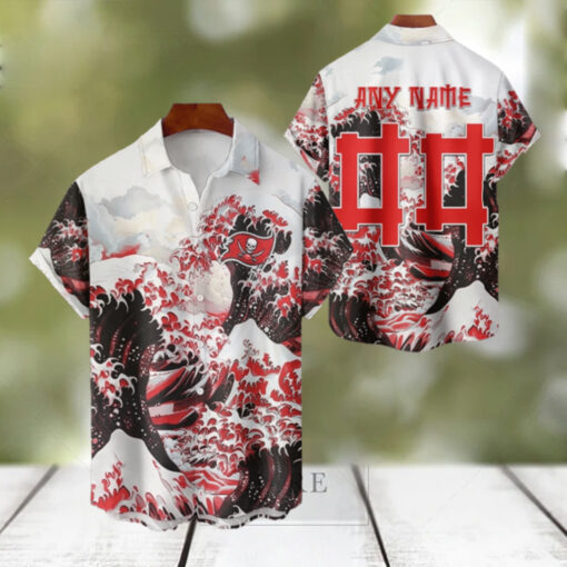 NFL Tampa Bay Buccaneers Football Special Great Wave Hawaiian Shirt