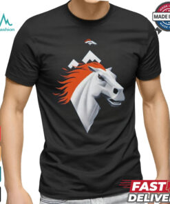 NFL Team Apparel Denver Broncos Illustration T Shirt